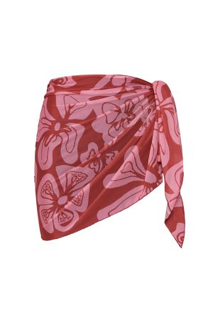 Lulu Fuchsia Short Pareo