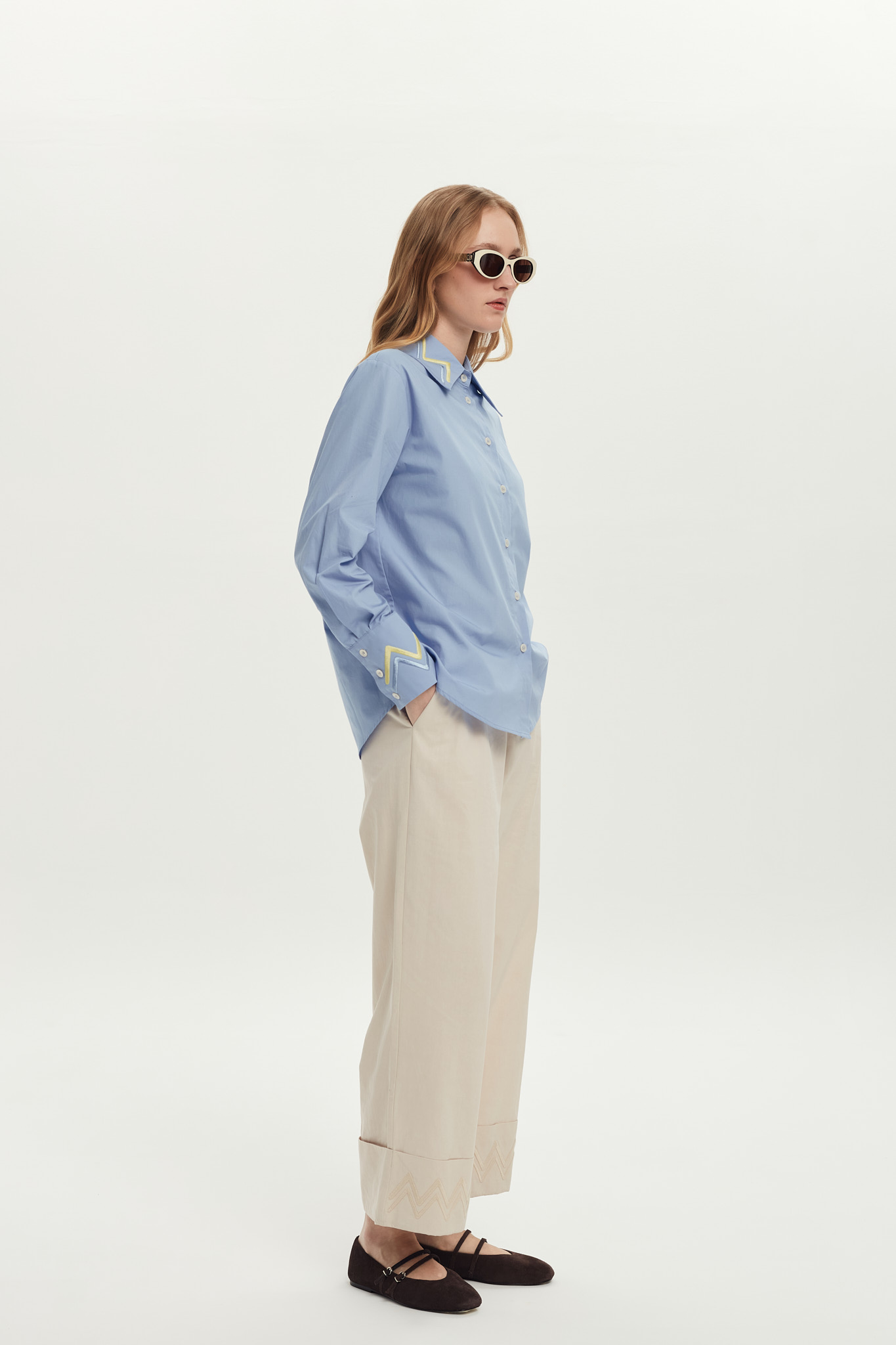 Dahlia Shirt - Geometric - Image 5