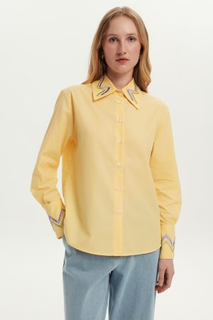 Magnolia Shirt - Geometric