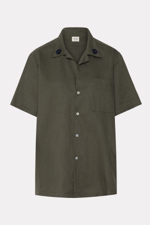 Aria Shirt Khaki Unisex